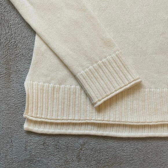 Jenni Kayne Everyday Sweater Wool Cashmere Blend Size S Quiet Luxury Old Money - Picture 4 of 11